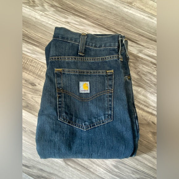 Carhartt Other - Carhartt Relaxed Fit Straight Leg Denim Jeans Men's 34X34 Workwear 5 Pocket